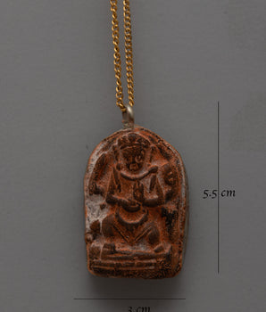 Mahakala Locket Pendant | Spiritual Guardian and Remover of Obstacles