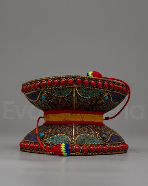 Damaru Hand Drum | Sacred Object for Meditation, Prayer