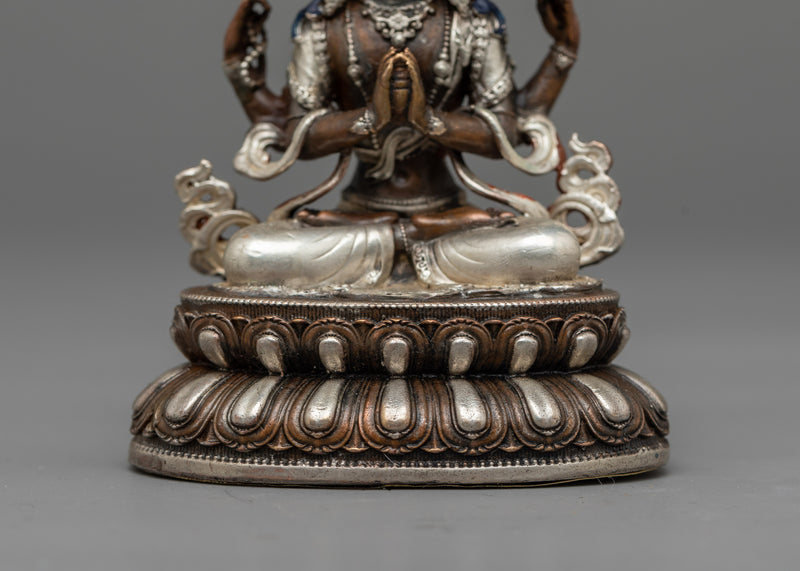 Avalokiteshvara Chenrezig Bodhisattva Statue | Radiant Symbol of Compassion and Enlightenment