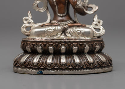 Manjushri Prayer Tibetan Statue | Merging Tradition with Modern Craftsmanship