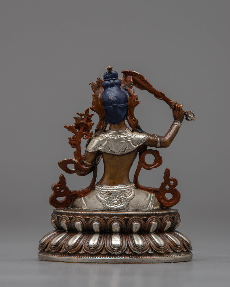 Manjushri Prayer Tibetan Statue | Merging Tradition with Modern Craftsmanship