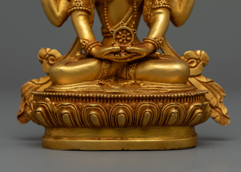 Prajna Paramita Statue | Machine-Crafted Representation of Transcendental Wisdom