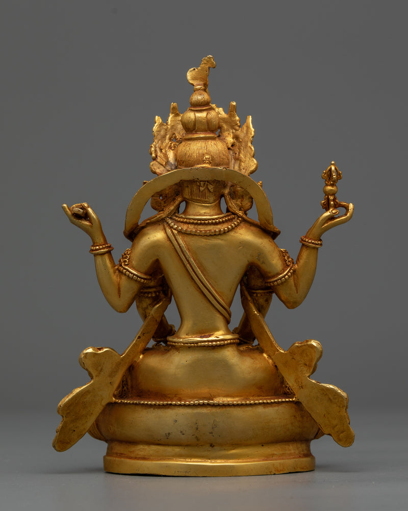 Prajna Paramita Statue | Machine-Crafted Representation of Transcendental Wisdom