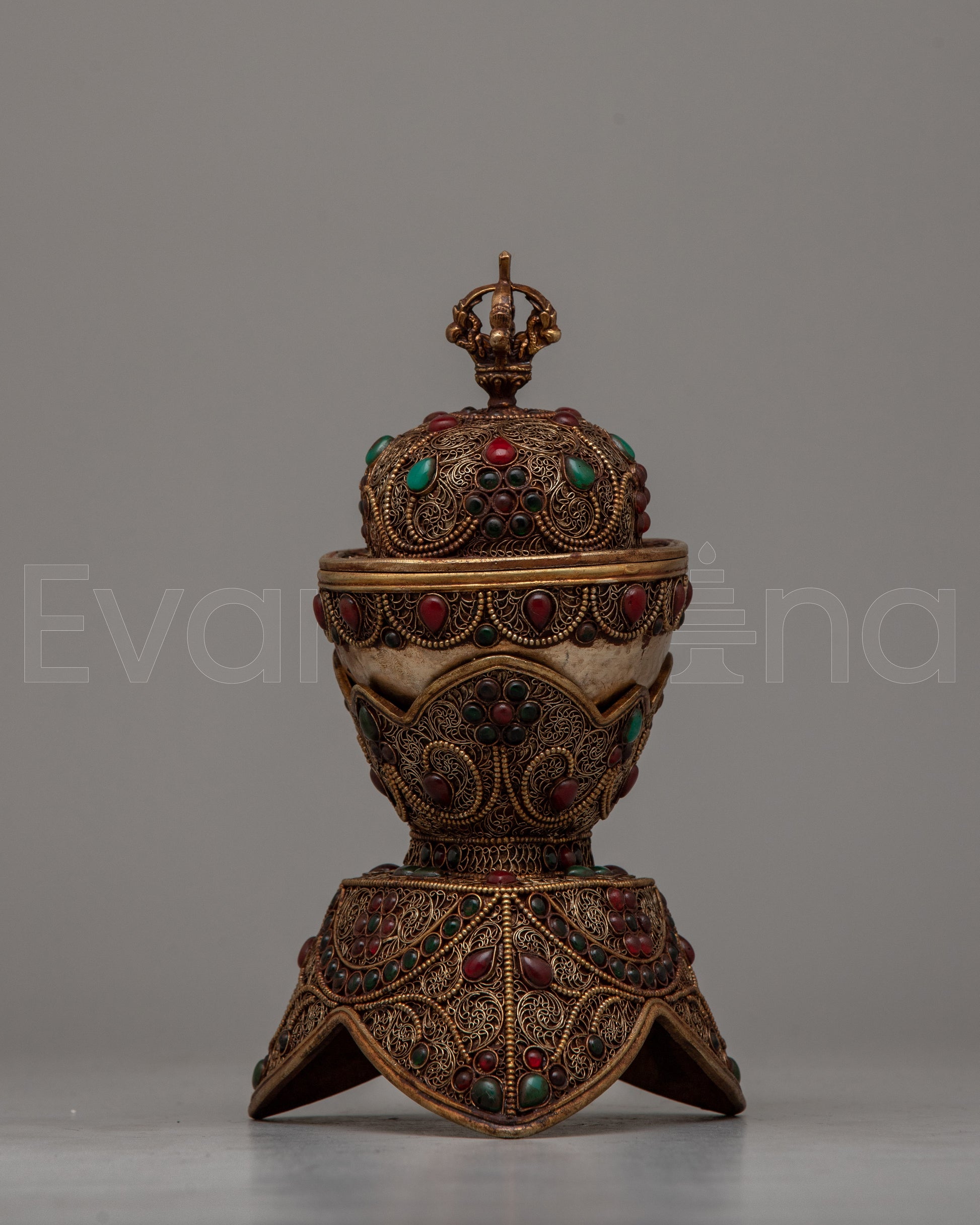 Copper Skull Cup Set