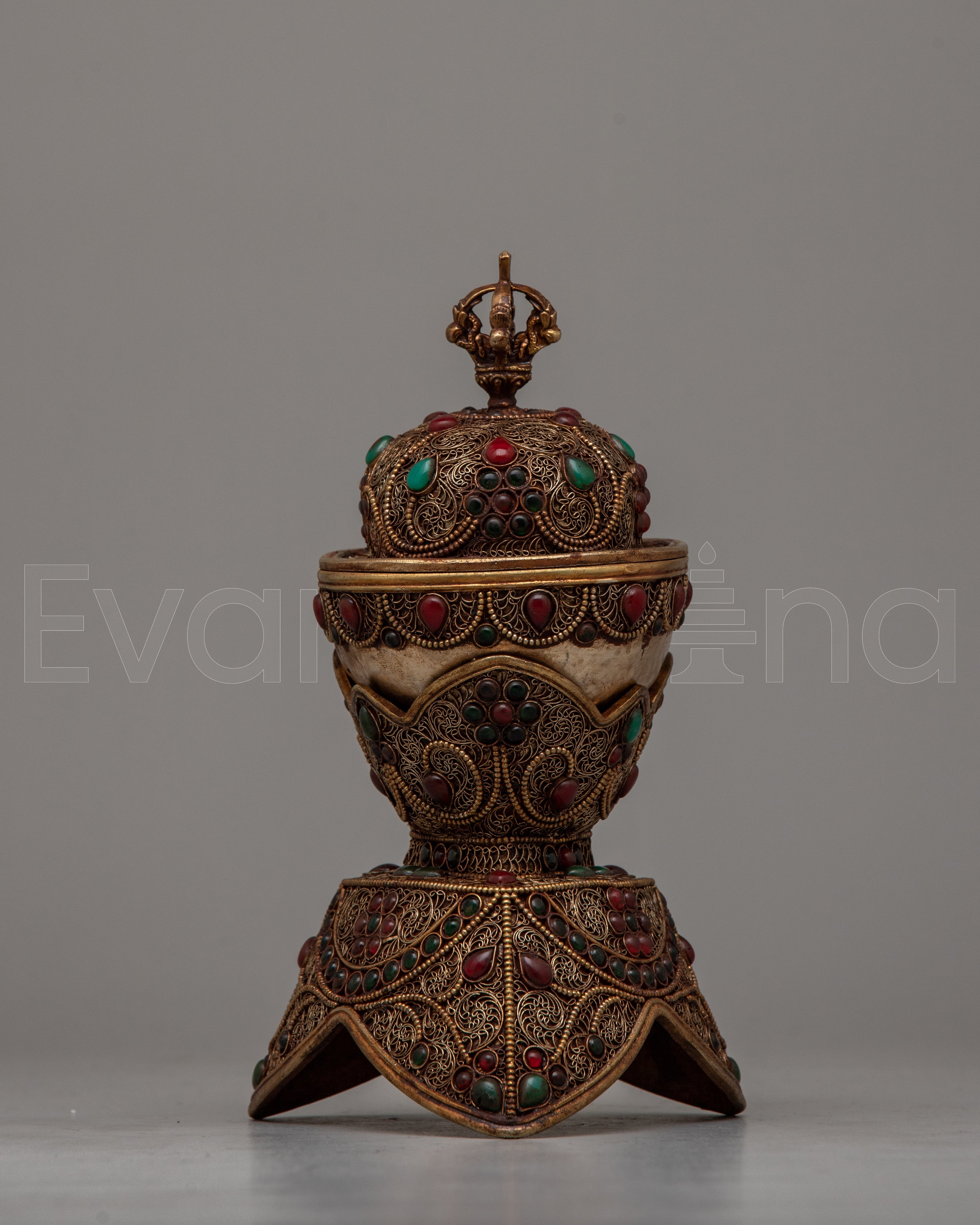 Copper Skull Cup Set