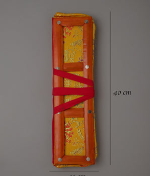 Dharma Text Cover | Traditional Cover for Tibetan Buddhist Scriptures