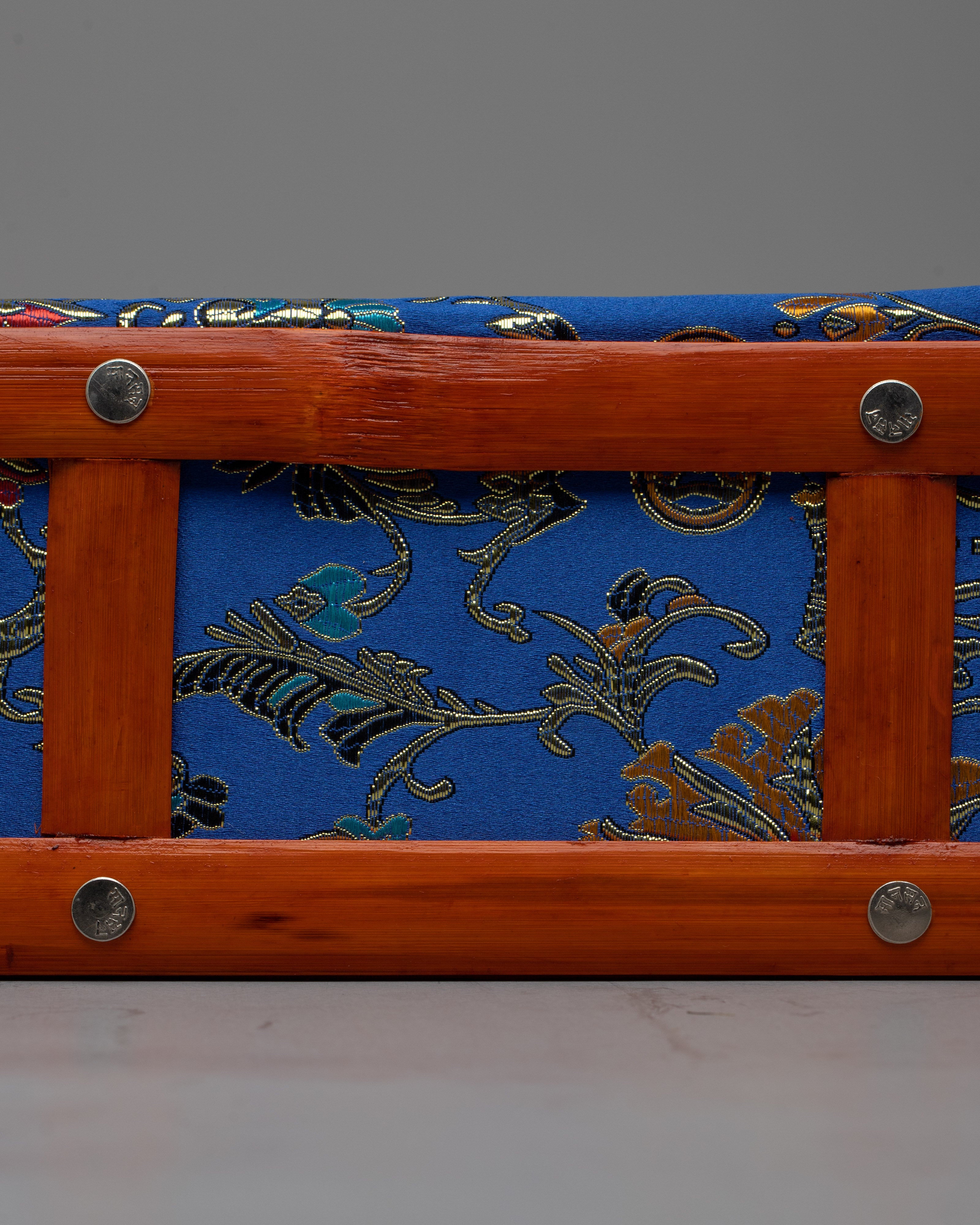 Tibetan Buddhist Scripture Cover | Handmade Dharma Text Protector