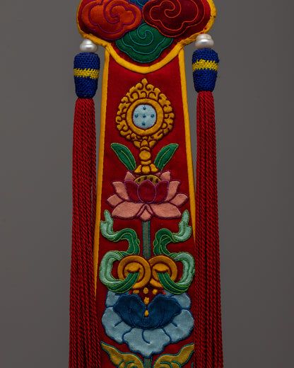 Tibetan Damaru Tail | Auspicious Ritual Accessory