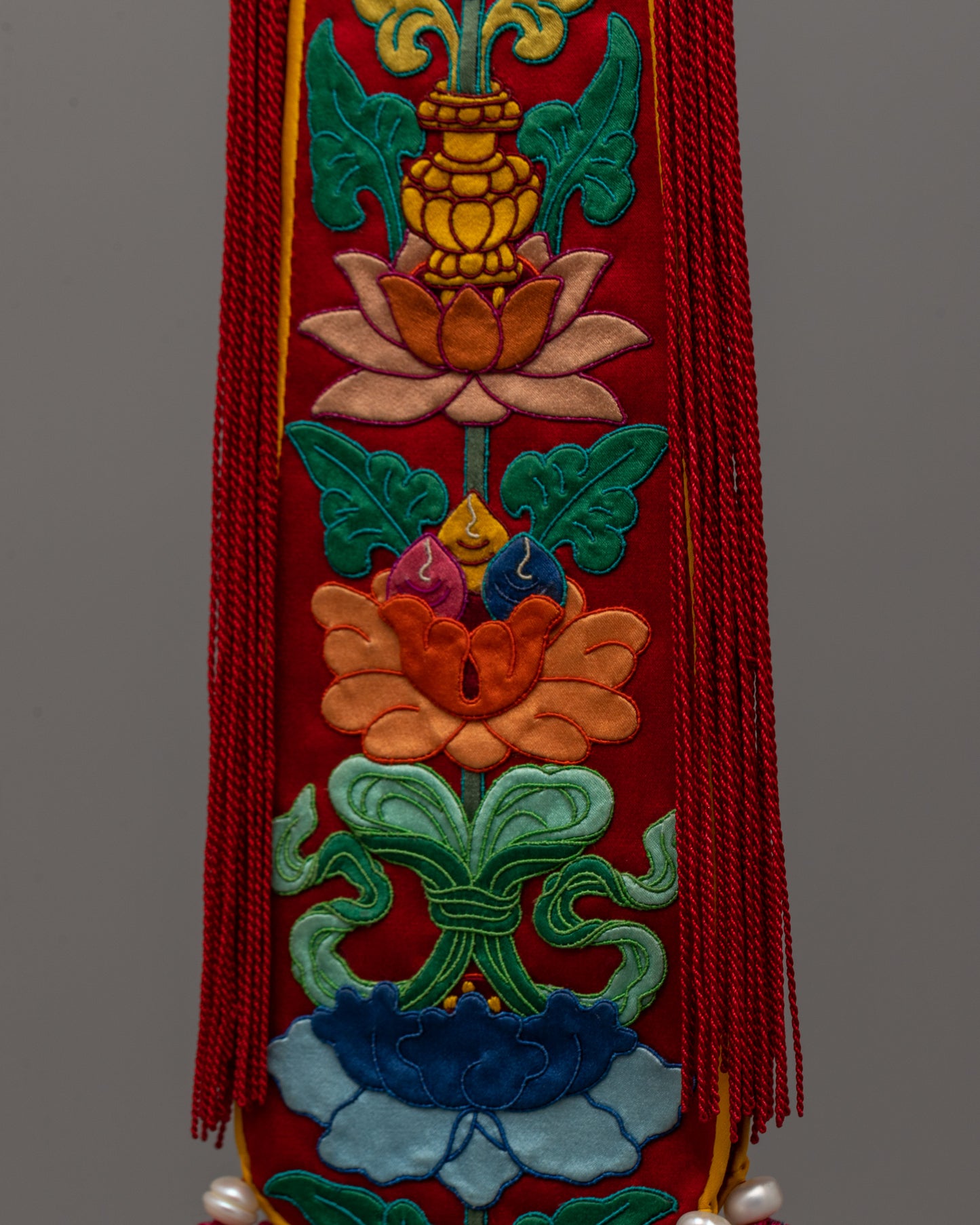 Tibetan Damaru Tail | Auspicious Ritual Accessory