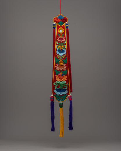 Tibetan Damaru Tail | Auspicious Ritual Accessory