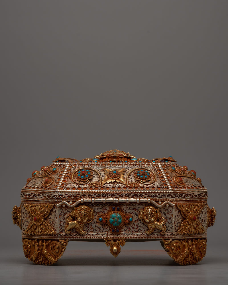 TIbetan Jewelery Box | Preserve Your Precious Gems with the Sacred Symbolism