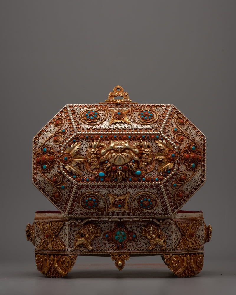 TIbetan Jewelery Box | Preserve Your Precious Gems with the Sacred Symbolism