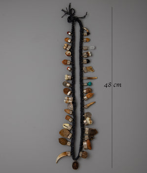 Tibetan Shaman Necklace | Channel Inner Strength from the Heart of Tibet