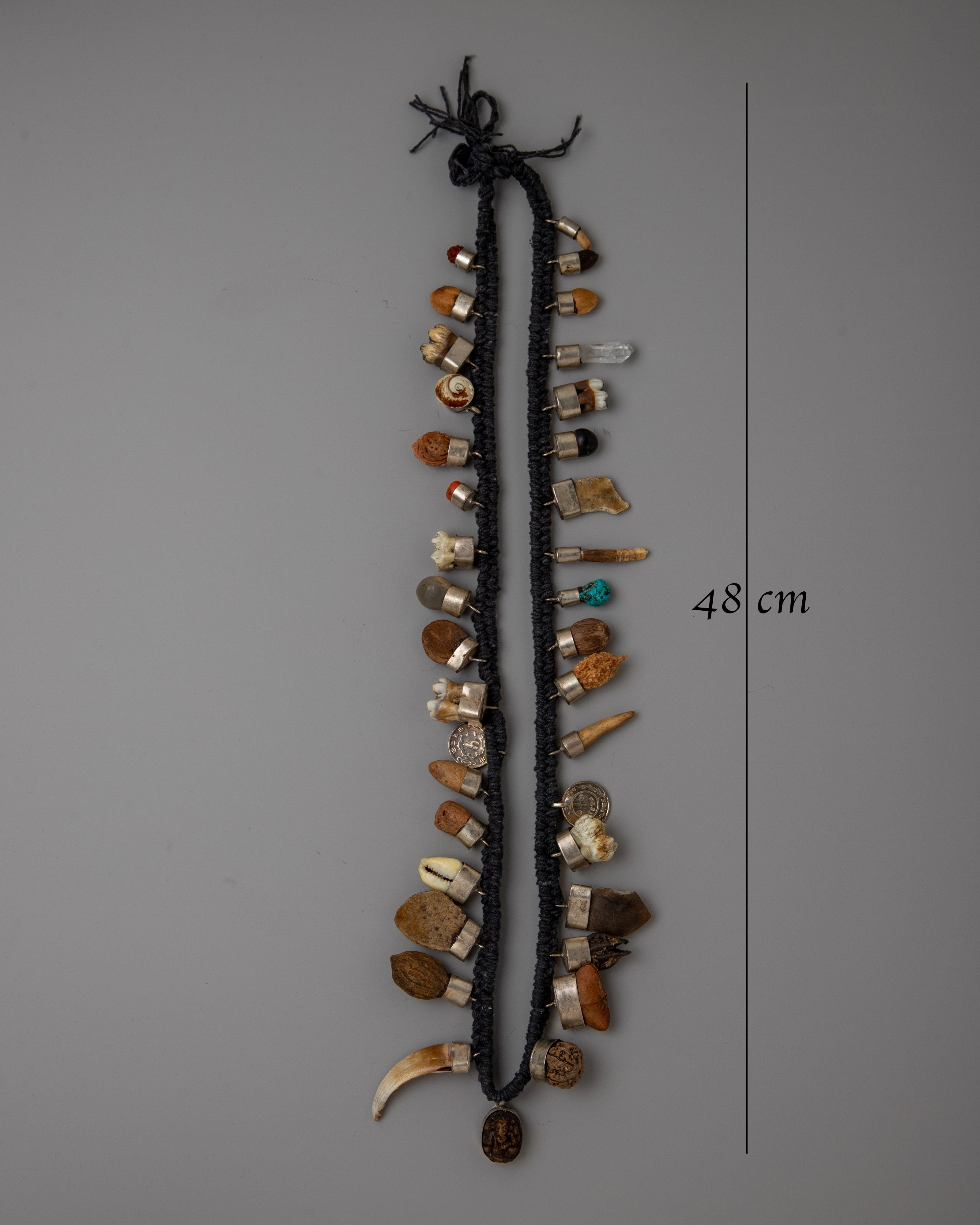 Traditional Tibetan Ritual Mala | Handmade Himalayan Prayer Ornament