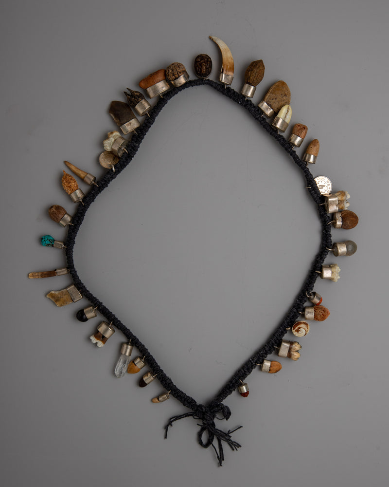 Tibetan Shaman Necklace | Channel Inner Strength from the Heart of Tibet