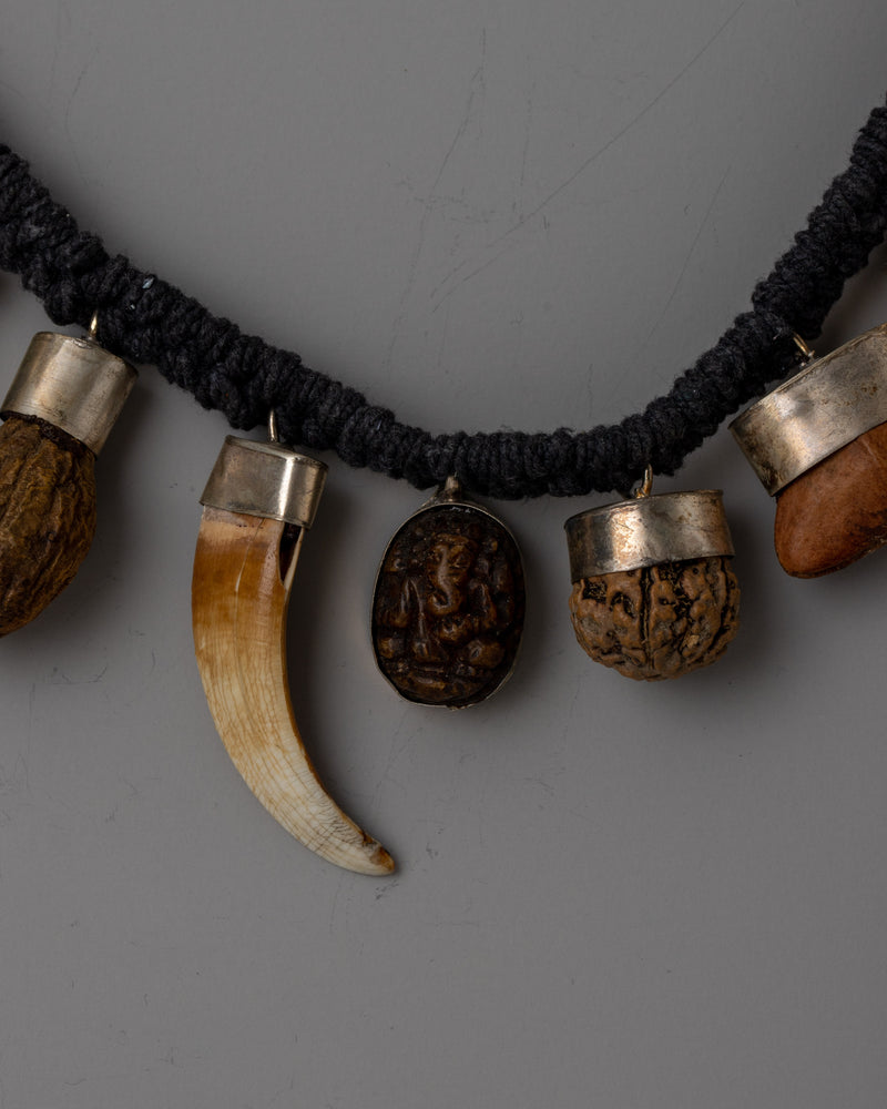 Tibetan Shaman Necklace | Channel Inner Strength from the Heart of Tibet