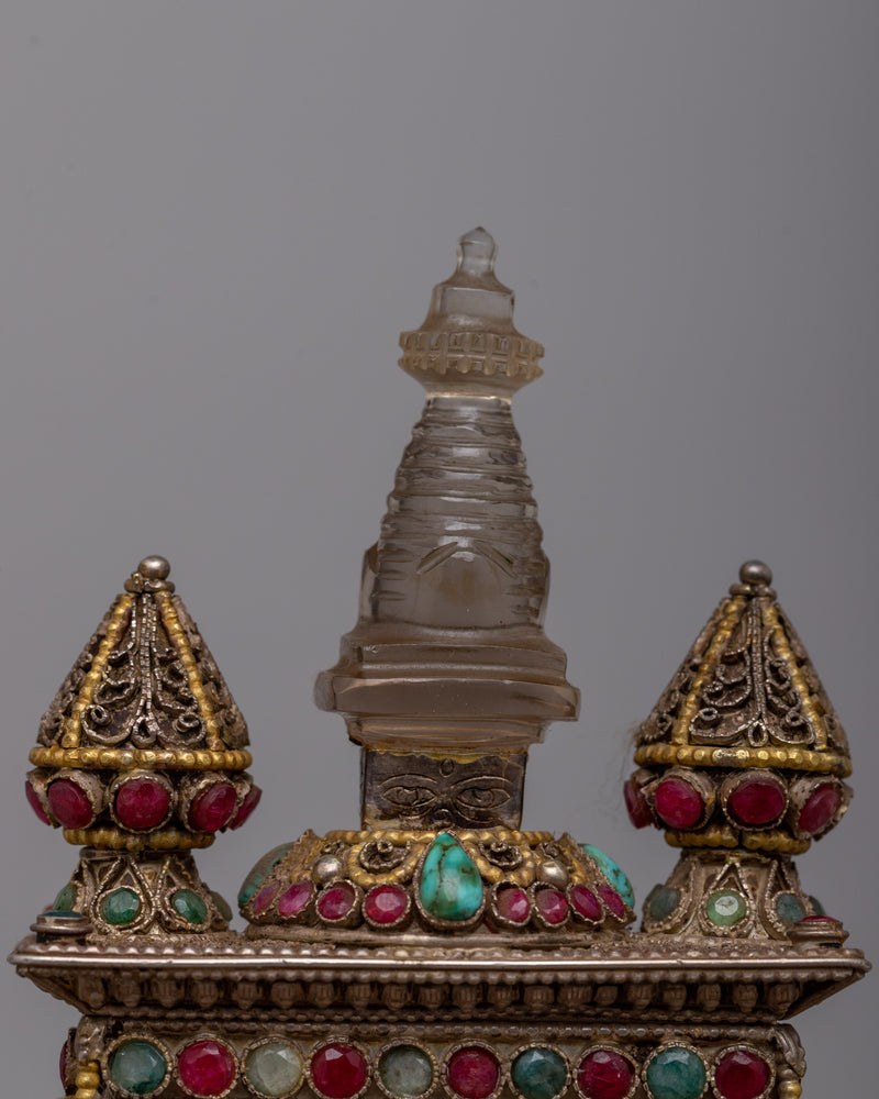 Stupa Temple Statue | Enhance Your Space with Spiritual Grace