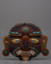 Copper Lakhe Mask