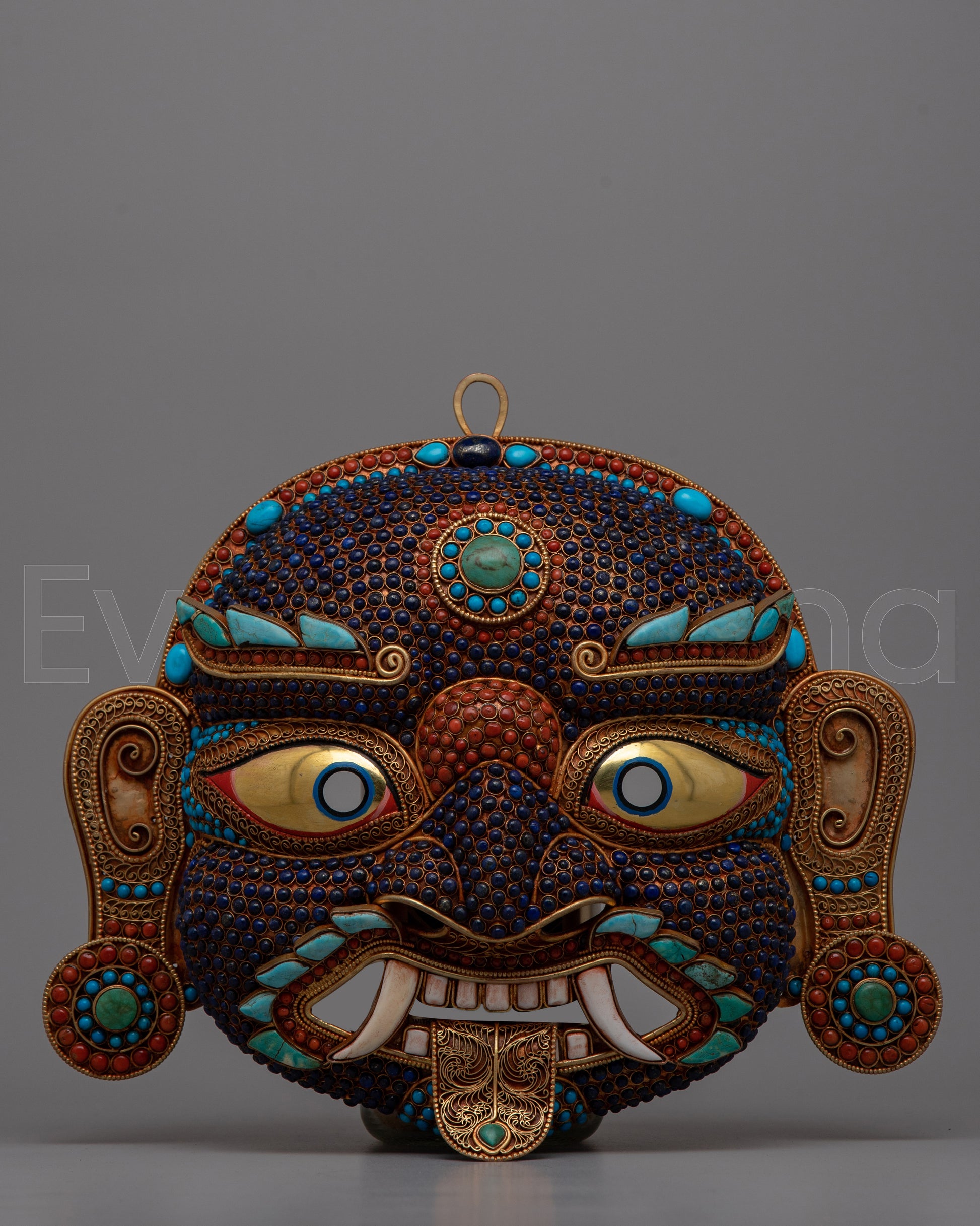 Copper Lakhe Mask