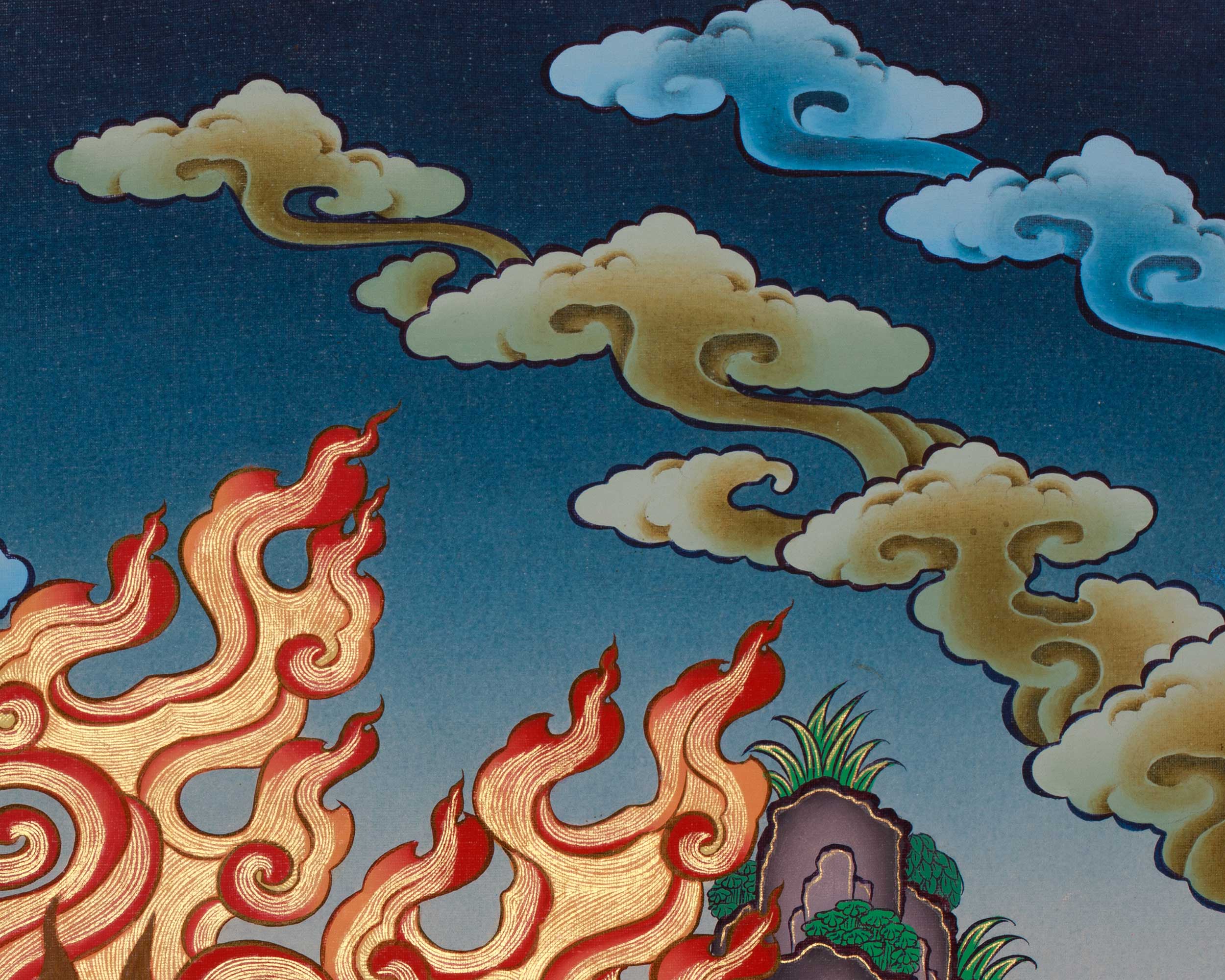 Himalayan Yamantaka Art | Fierce And Powerful Deity | The Lord of Death