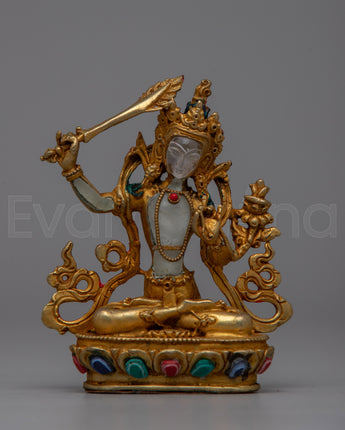 Manjushri Kadampa Statue