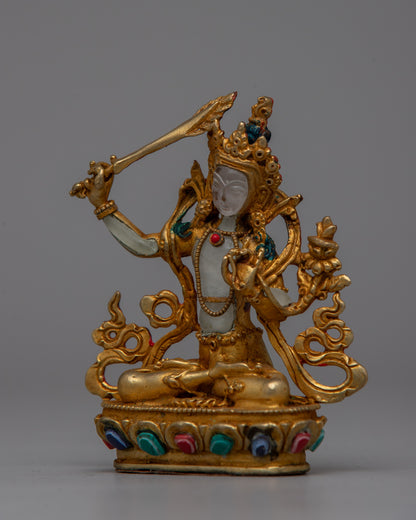 Manjushri Kadampa Statue | Eternal Beacon of Compassion and Knowledge