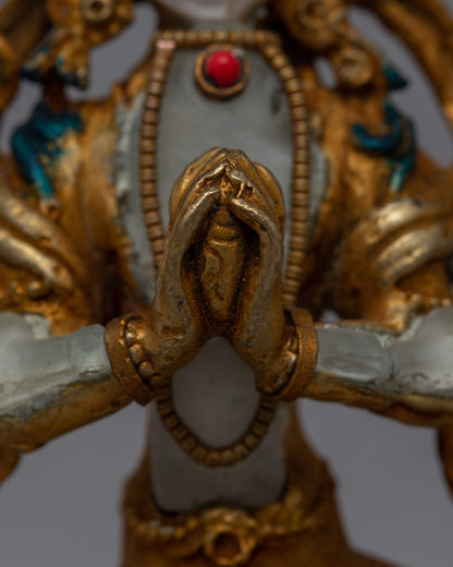 Four Arm Chenrezig Statue | Tibetan Deity of Divine Compassion