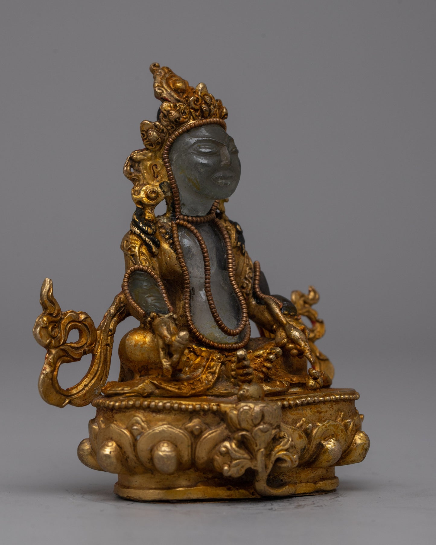 ༀ Zambhala Statue | Flowing with Prosperity and Divine Abundance