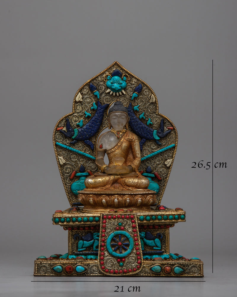 Amida s Amitabha Buddha Statue | Statue Serves as a Symbol of Spiritual Aspiration