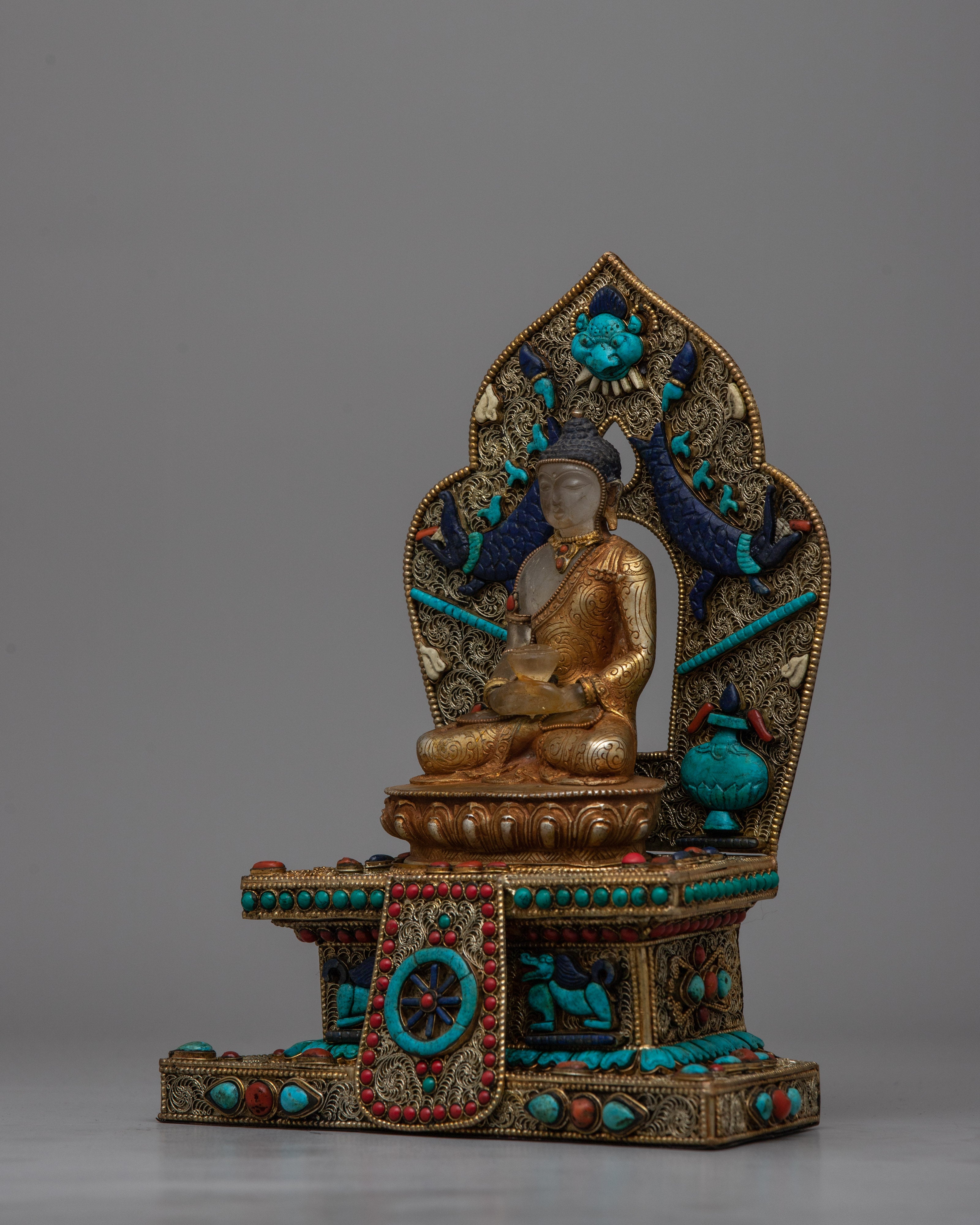 Amida Amitabha Buddha Statue | Statue Serves as a Symbol of Spiritual Aspiration