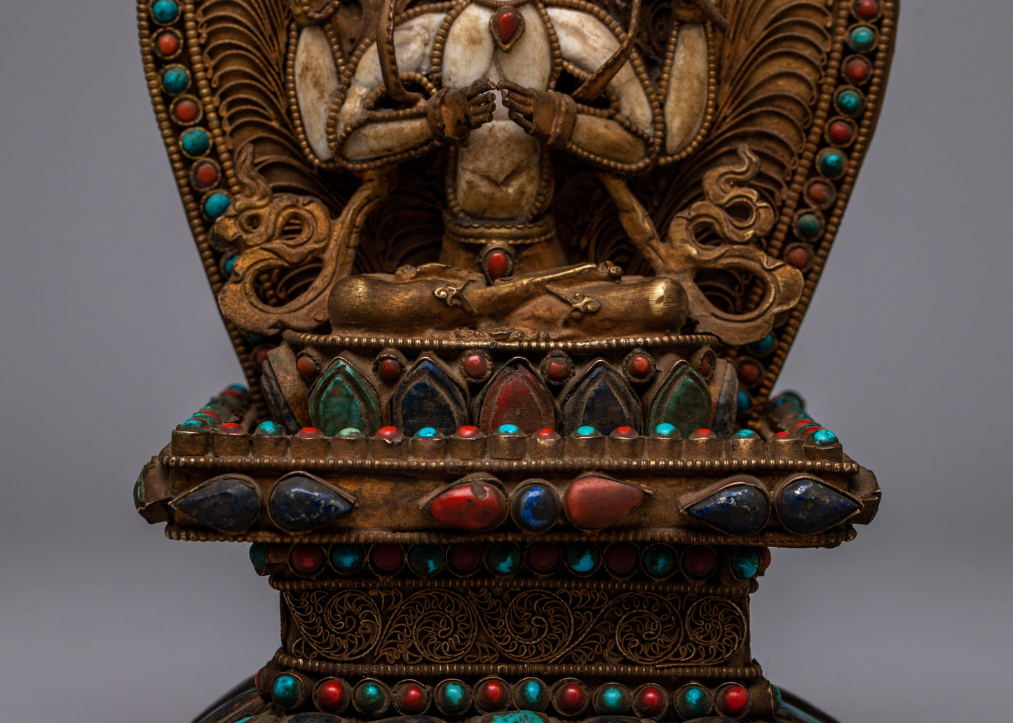 4 Arms Chenrezig Buddha Statue | Intricately Crafted to Embody the Boundless Compassion