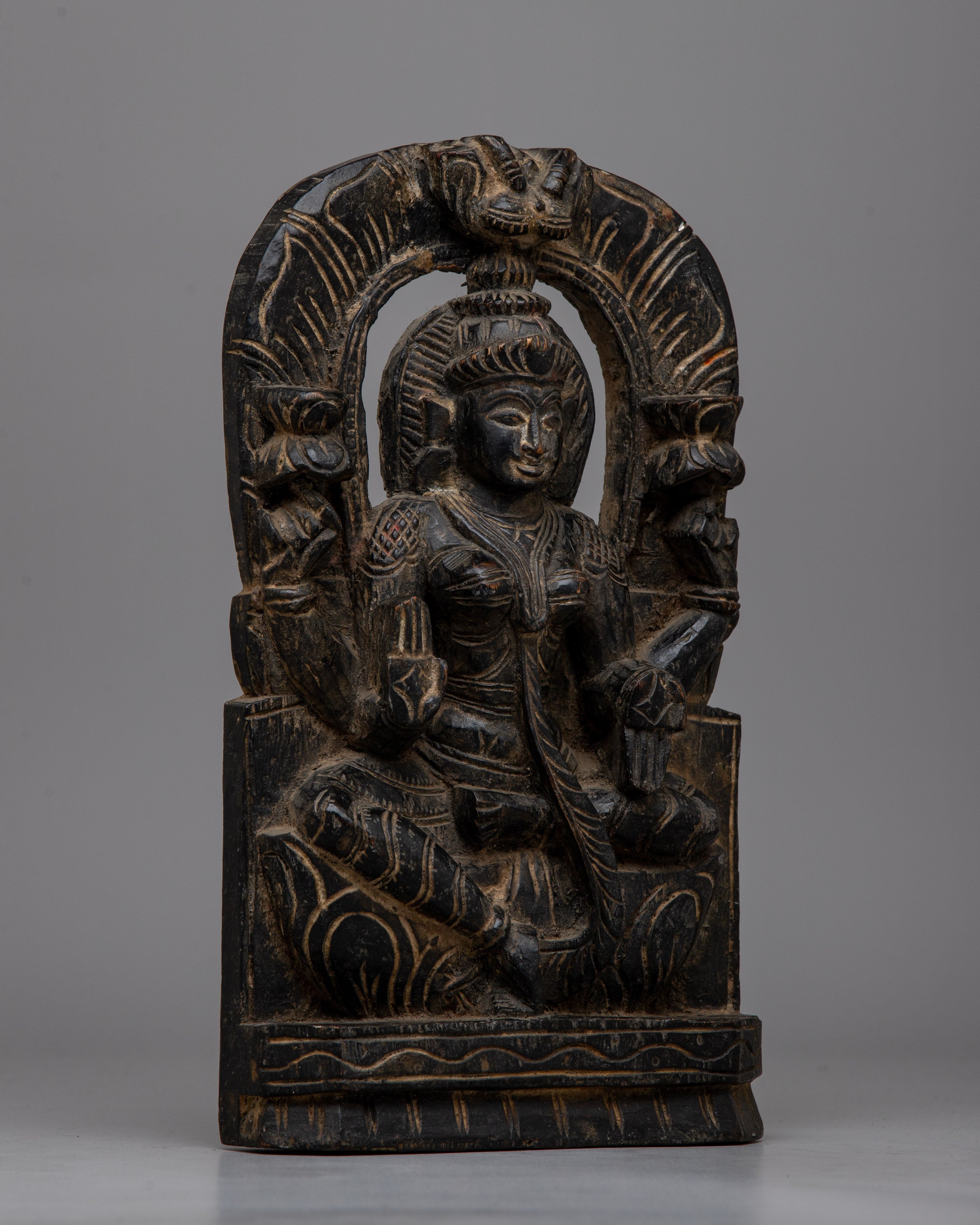 Traditional Laxmi Mata Statue |  Handcrafted Symbol of Wealth and Fortune