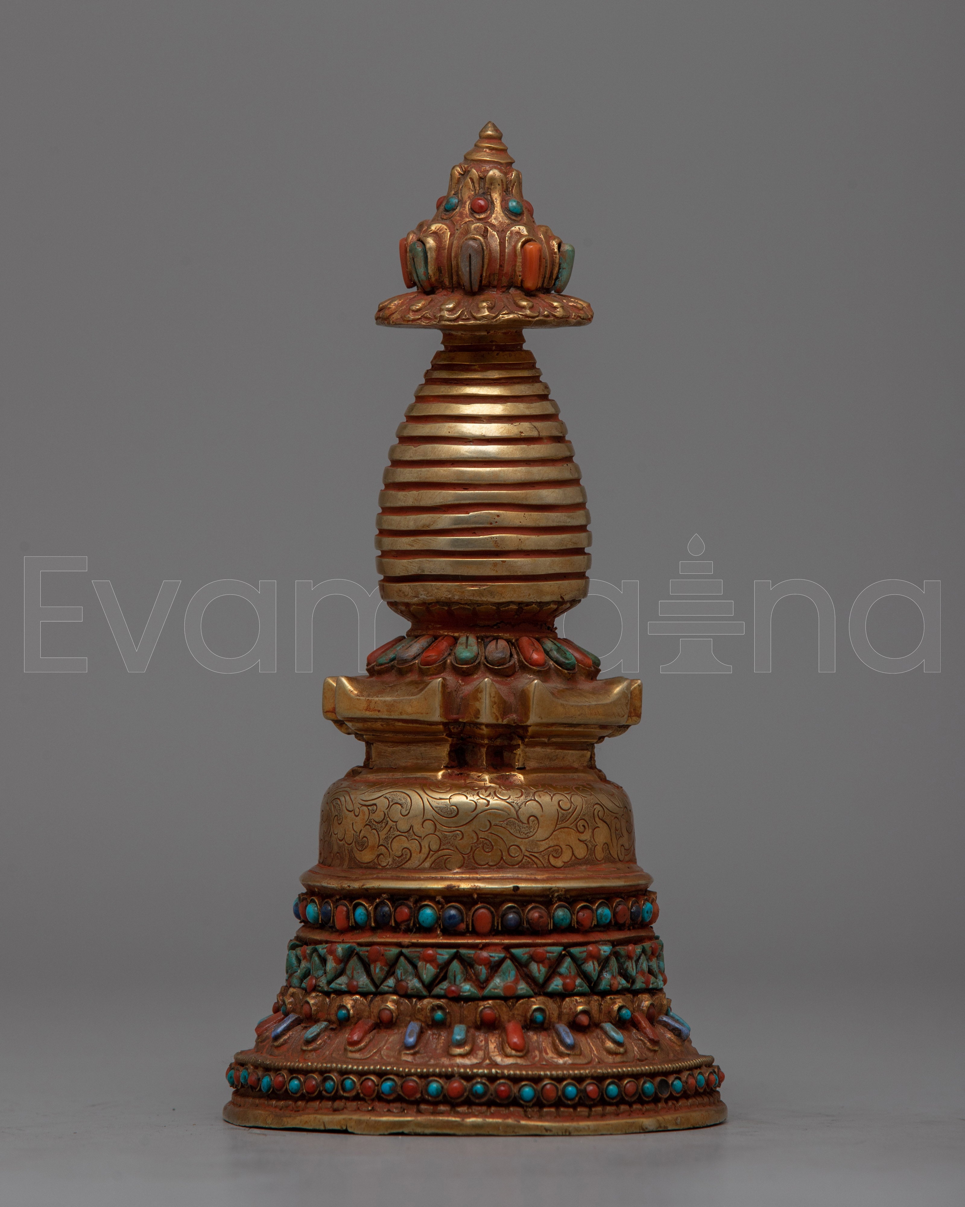 Copper Kadampa Stupa