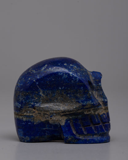 Lapis Lazuli Skull | Mystical Symbol of Wisdom and Inner Vision