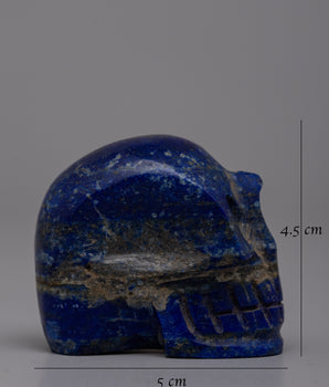 Lapis Lazuli Skull | Mystical Symbol of Wisdom and Inner Vision