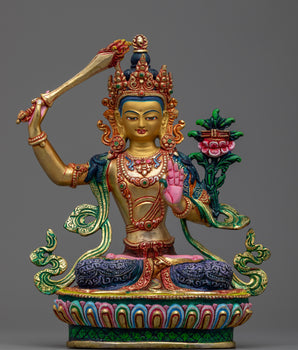 manjushri-deity-sculpture