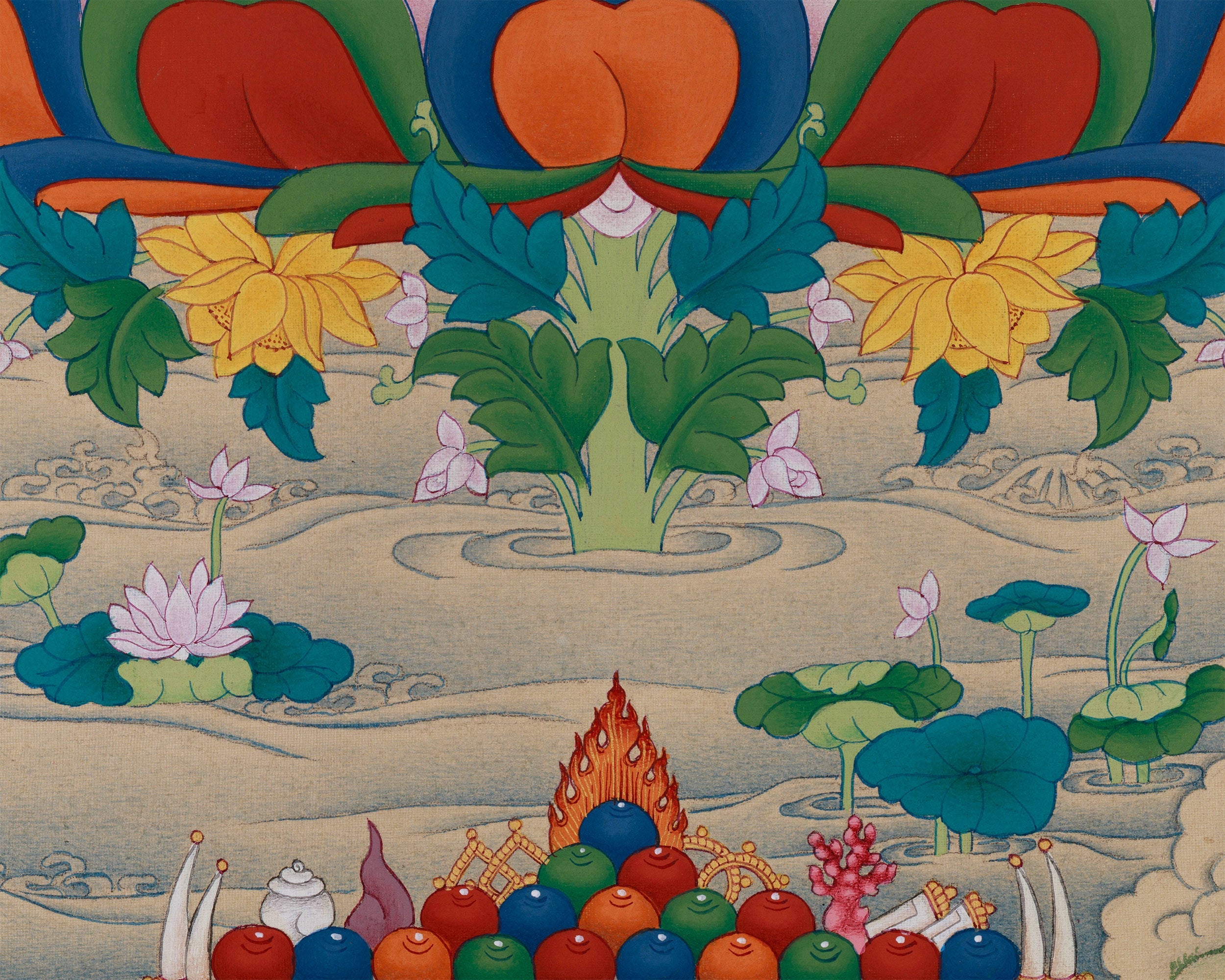 Bodhisattva of Wisdom Manjushri | Radiating Knowledge and Spiritual Guidance