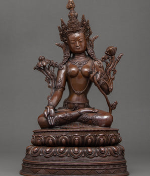 Great Mother White Tara Sculpture 
