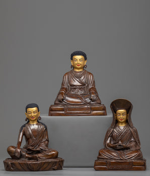 Buddhist Teachers Statue Set