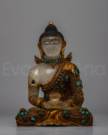 Amitabha Buddha Statue Crystal