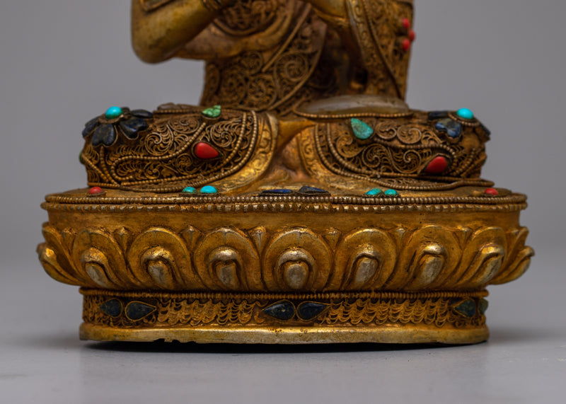 Vairocana Buddha Crystal Statue | Radiating the Spiritual Illumination and Clarity of Vairocana Buddha