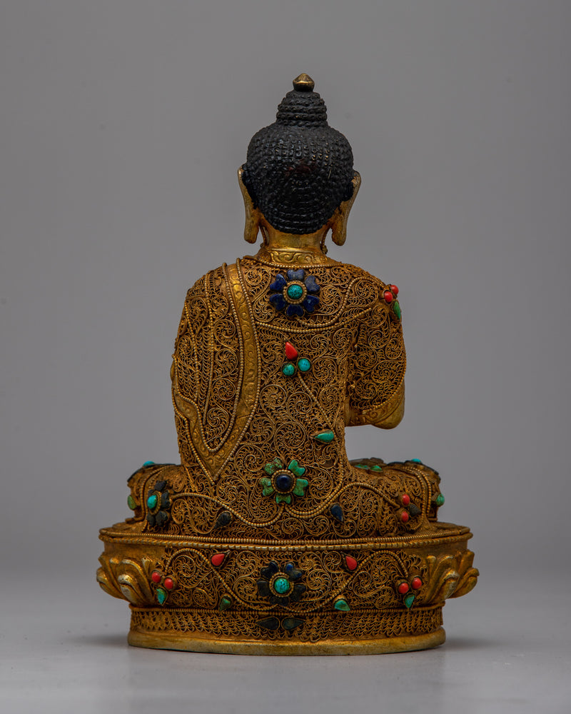 Vairocana Buddha Crystal Statue | Radiating the Spiritual Illumination and Clarity of Vairocana Buddha