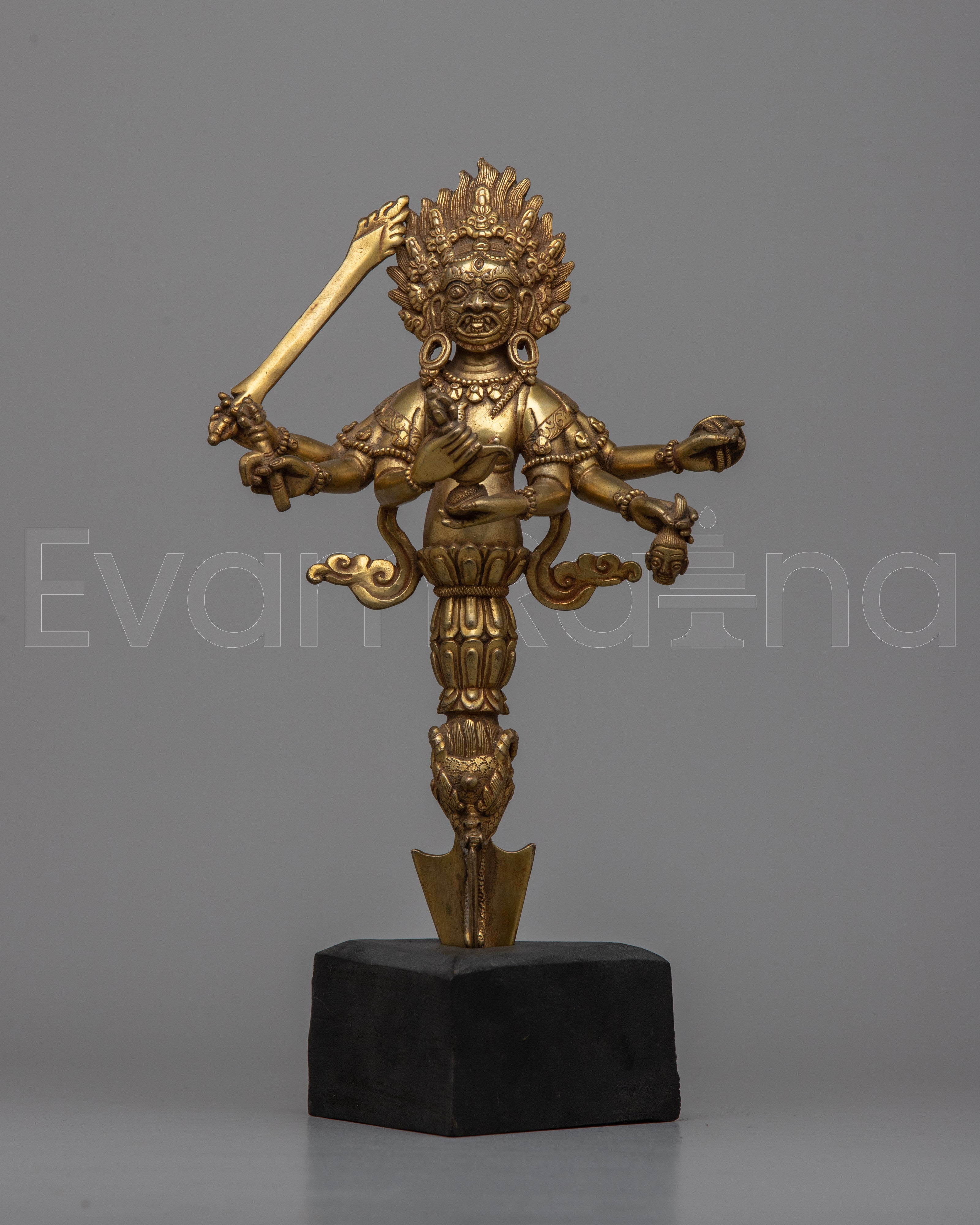 Copper Mahakala Phurba
