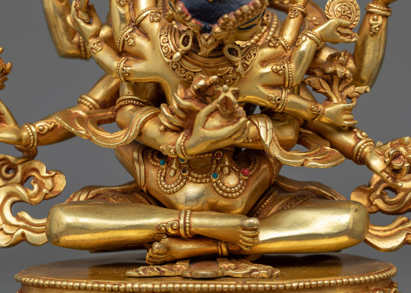 Akshobhyavajra Guhyasamaja Statue | Experience Divine Transcendence