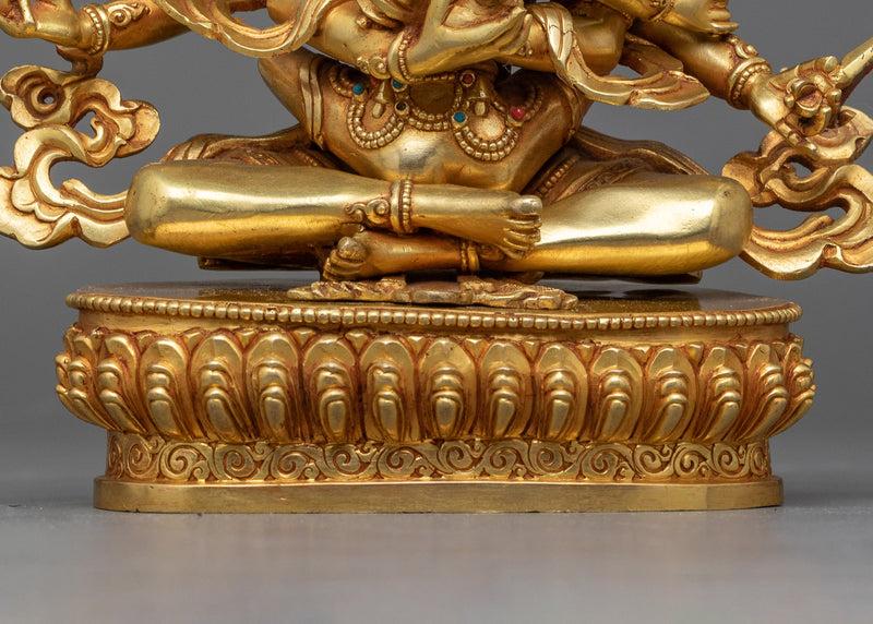 Akshobhyavajra Guhyasamaja Statue | Experience Divine Transcendence