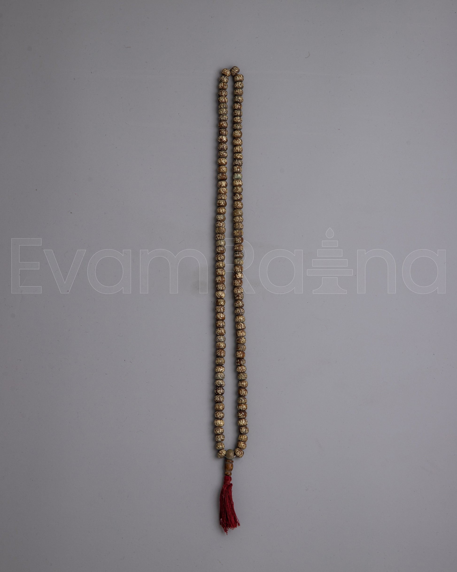 White Bone Mala Beads