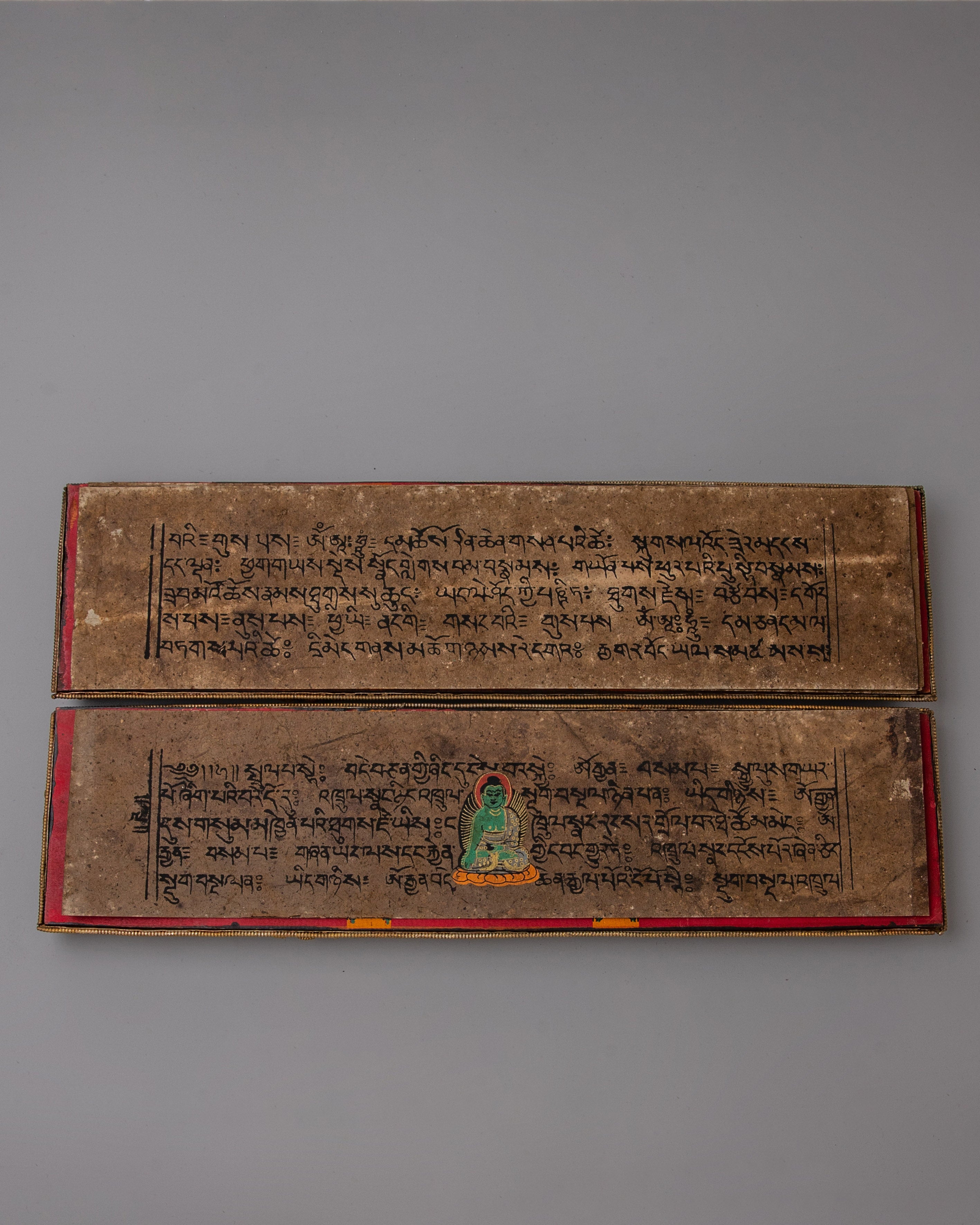 Tibetan Prayer Book | Handcrafted Scriptures for Spiritual Connection