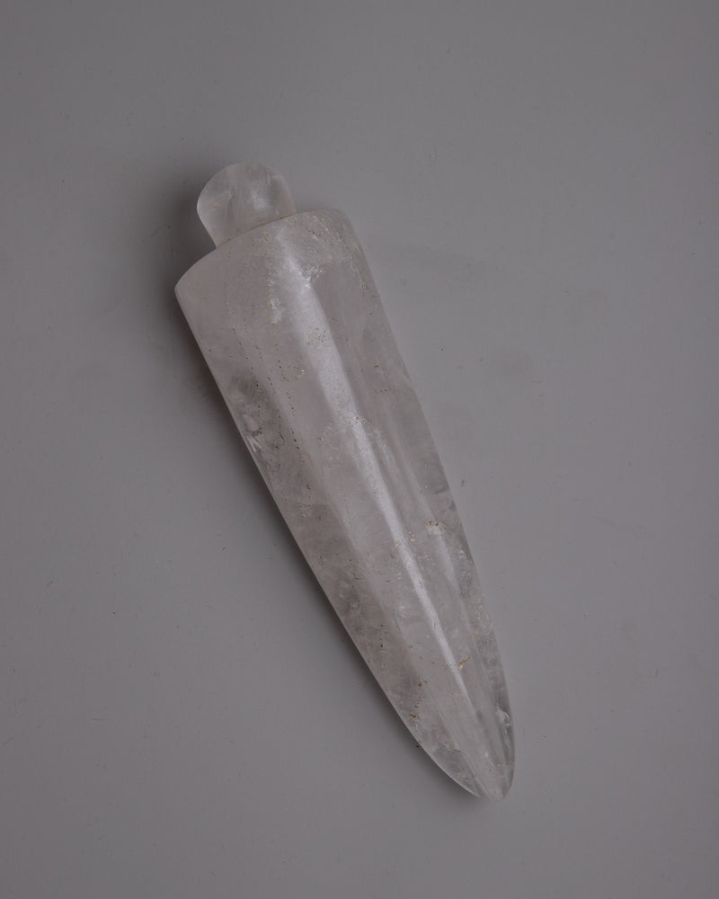 Tibetan Crystal Knife | Knife Accessories Symbol of Protection