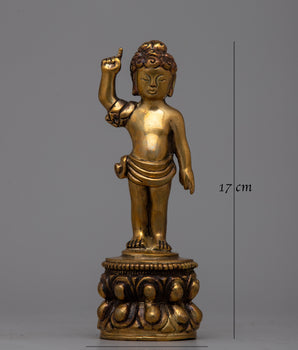 Standing Garden Buddha Statue | Handmade, Perfect for Adding a Touch of Zen to Any Setting