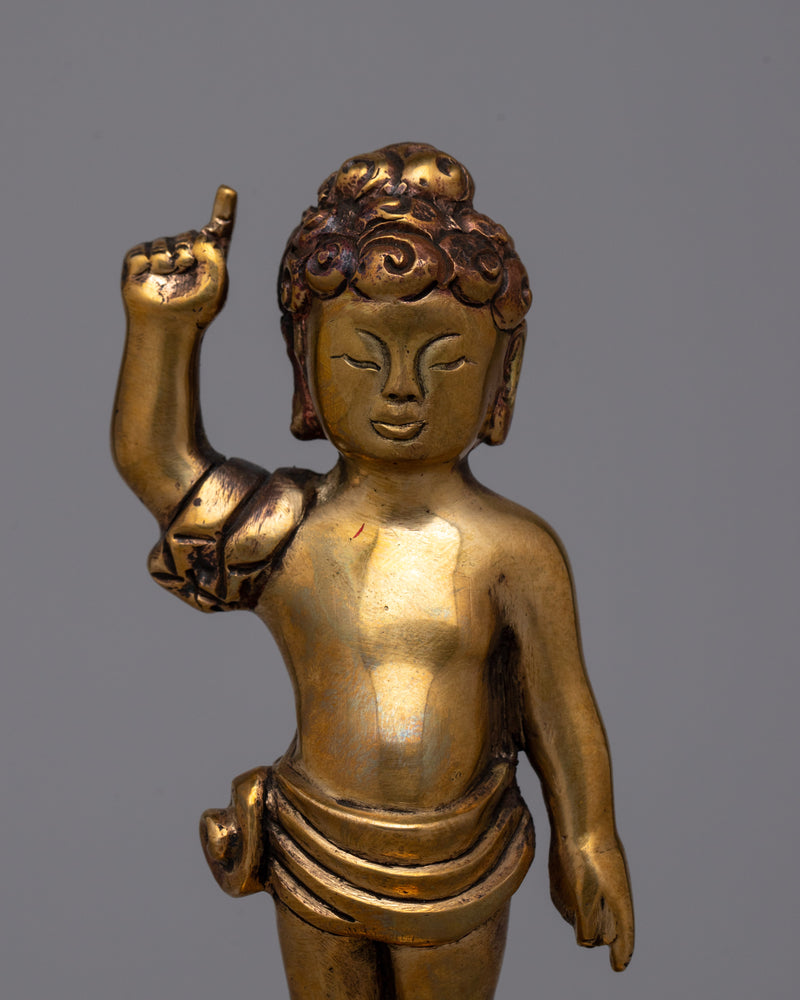Standing Garden Buddha Statue | Handmade, Perfect for Adding a Touch of Zen to Any Setting